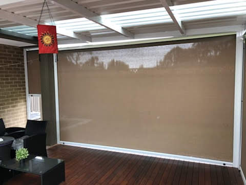 Outdoor blinds