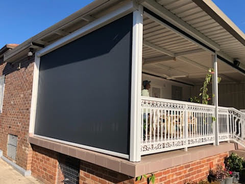 Outdoor blinds